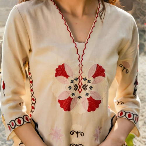 Printed Kurta Pant Set