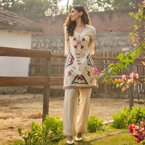 Printed Kurta Pant Set