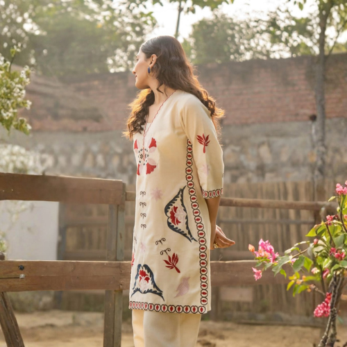 Printed Kurta Pant Set